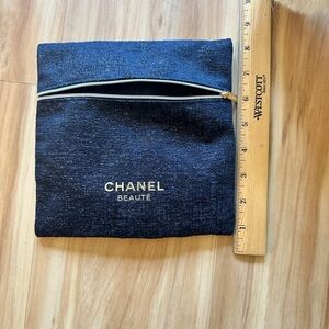 Chanel makeup bag